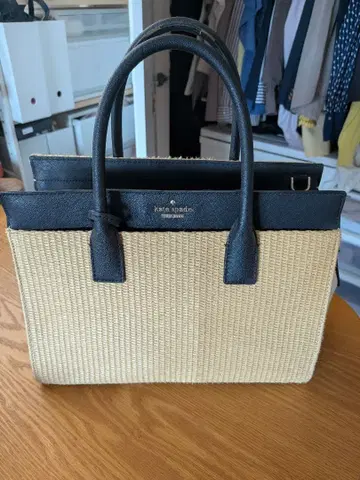 kate spade 핸드백 스트로우 x 가죽