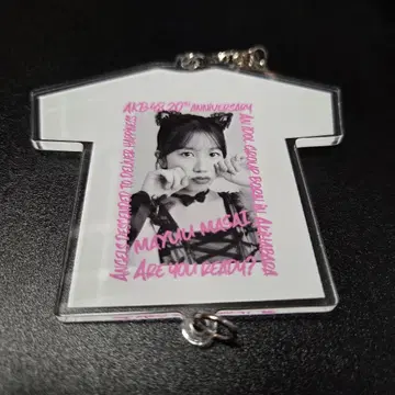AKB48 마사이가 마유, 닛타 카츠라 콜라보 T셔츠형 키링 대의상전 굿즈