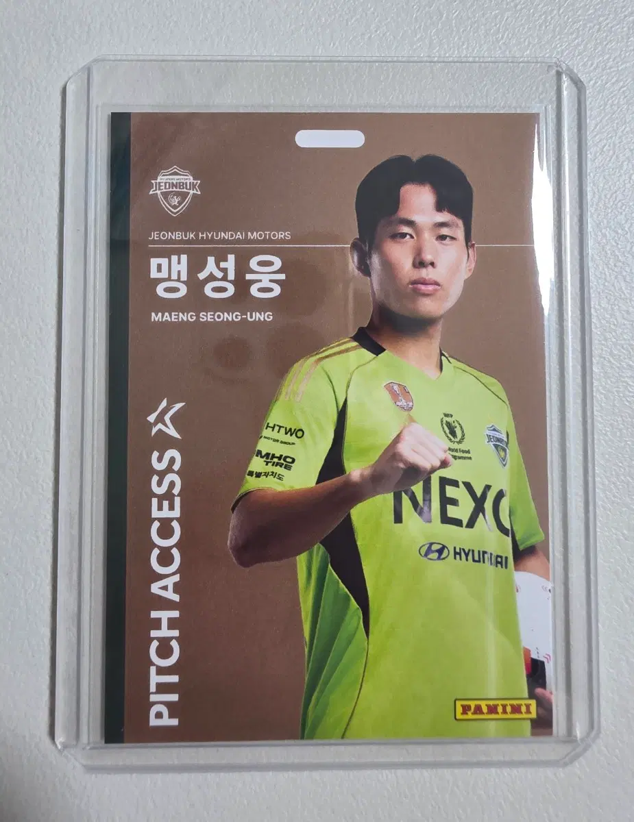 2026 k리그 파니니 맹성웅 Pitch Access 브론즈 전북현대