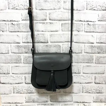 마르코 비앙키니 숄더백 그린 태슬 이탈리아제 여성용