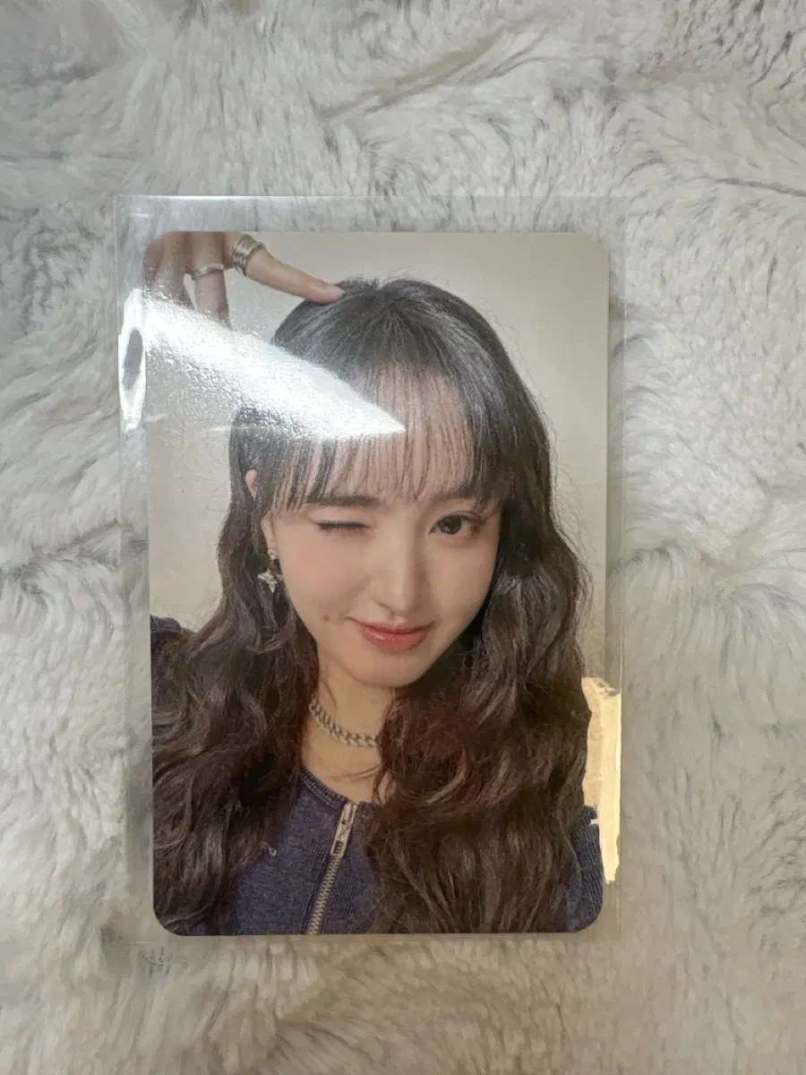 아이브 리즈 김지원 미니브 팝업스토어 스크래치 복권 포카 판매