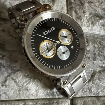 D&G 돌체앤가바나 손목시계 크로노그래프 [ 정상 작동품 ]