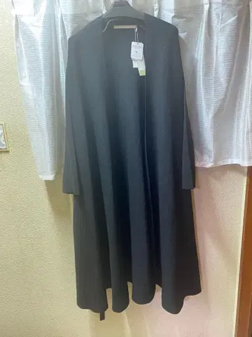 huitieme nid 롱 코트 블랙