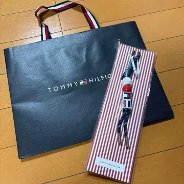TOMMY HILFIGER 로프 참 키링