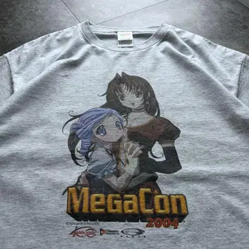 [ XL ] MegaCon 2004 키디 글레이드 애니메이션 티셔츠 Vintage