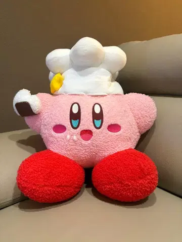 별의 커비 쿡 커비 봉제 인형