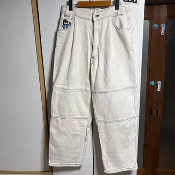 9090 x CENTIMETER 화이트 데님