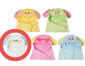 NewJeans bunini 후디 담요 타월 (화이트)