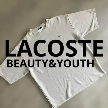 LACOSTE 사슴털 티셔츠 베이지