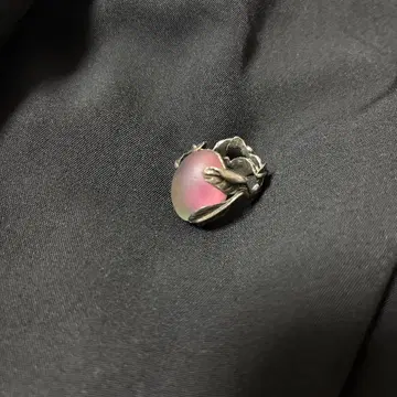 앤티크 반지 순은 리프 모티브 오로라
