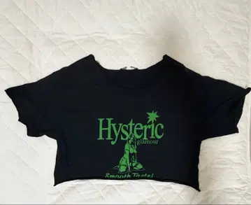 HYSTERIC GLAMOUR 티셔츠 블랙