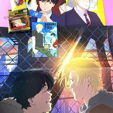 BANANA FISH [레어] 포스터 아크릴 키링 아쉬 오쿠무라 에이지 콜라보