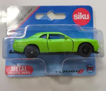 siku METAL+PLASTIC PARTS Dodge Challenger SRT Hellcat 라이트 그린 1408