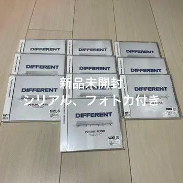 [ 미개봉 ] PSYCHICFEVER DIFFERENT 일반ver 10장 세트
