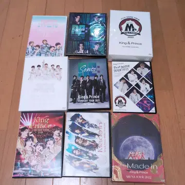 King & Prince 라이브 Blu-ray DVD 9장 세트