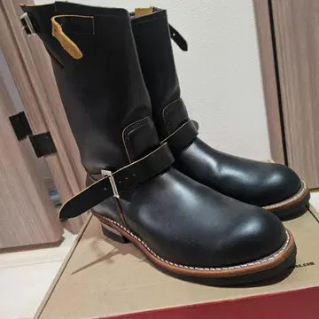 RED WING 엔지니어 부츠 블랙