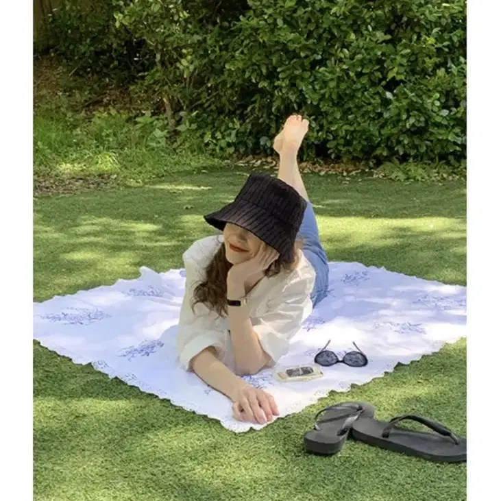 모데스트 무드 버킷햇 1회착용