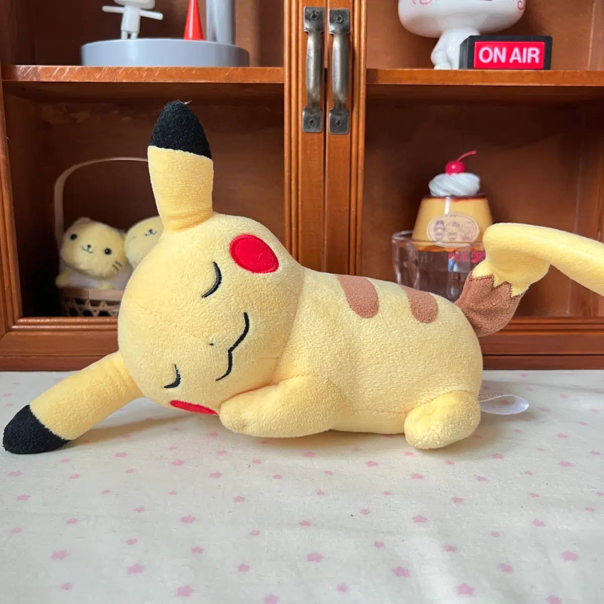 포켓몬센터 잠자는 피카츄 인형