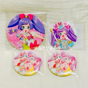 프리파라 라라 캔뱃지 세트