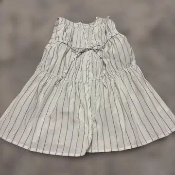 Te chichi 스트라이프 슬리브리스 블라우스