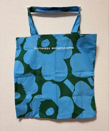 [ 새상품급 ] marimekko x BLUE BOTTLE COFFEE 토트백