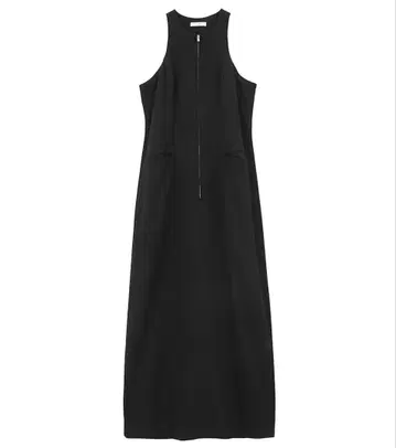 CLANE FRONT ZIP AMERICAN SLEEVE ONEPIECE