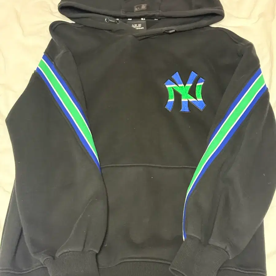 MLB 뉴욕 양키스 후드티 블랙