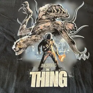 [ FRIGHT-RAGS ] 별에서 온 물체 X THE THING 무비T XL 블랙