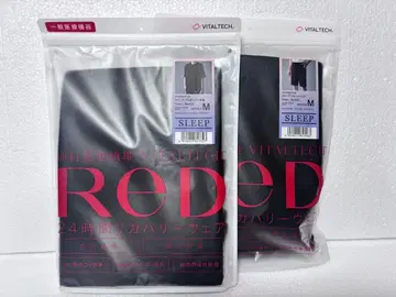 VITALTECH RED 쓰리 풀오버 반팔 & 숏팬츠 M 블랙
