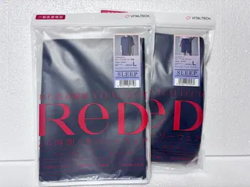 VITALTECH RED 쓰리 풀오버 반팔 & 숏팬츠 L 네이비
