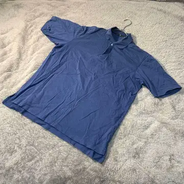 UNIQLO +J 피케 셔츠 반팔 블루 M 남성용