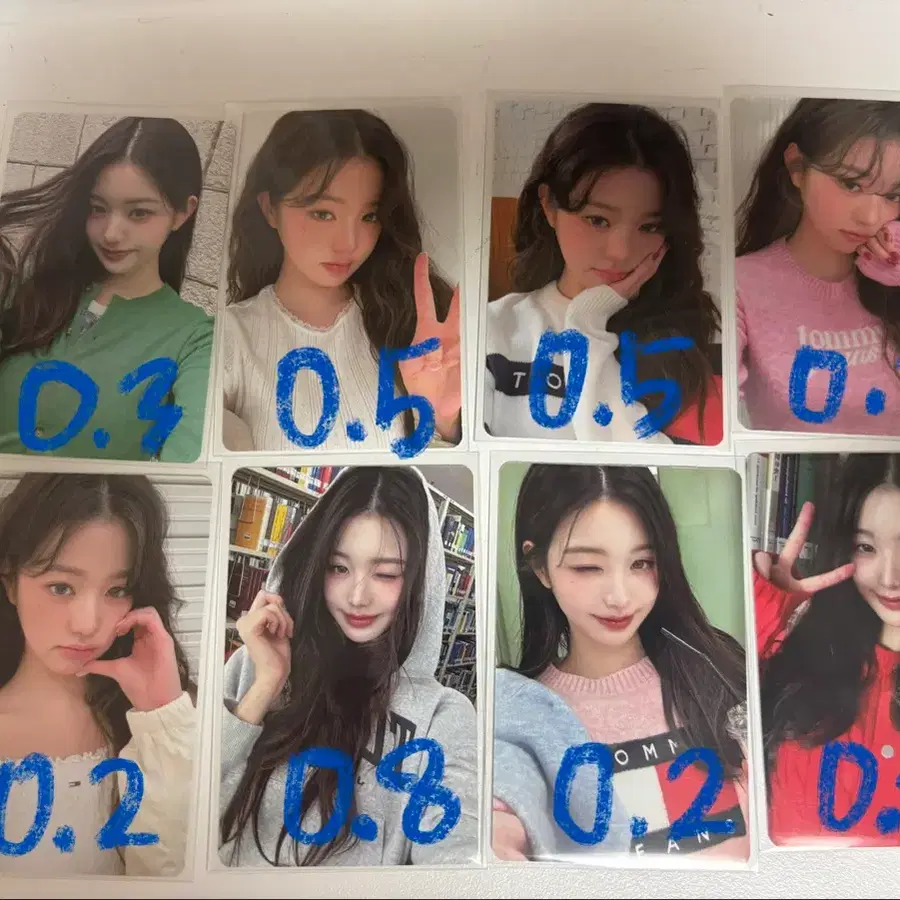 아이브 장원영 타미진스 포카 양도