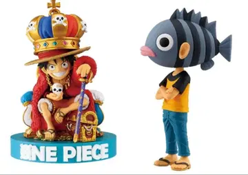 ONE PIECE BASE SHOP 월드 컬렉션 루피 오다 에이치로 세트