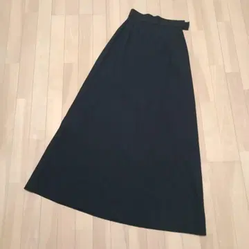 SHOWA DRESS 롱 스커트 블랙 사이즈 9