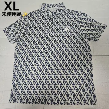 미사용품 아디다스 골프 멀티 컬러 BOS 프린트 셔츠 XL