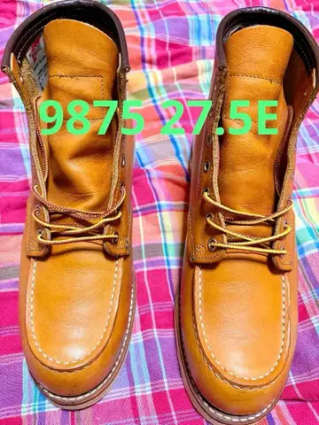 RED WING 9875 9.5E 골드러셋 아이리쉬 세터 미사용