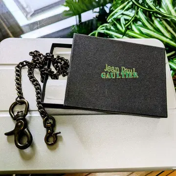 미사용 새상품 JeanPaulGAULTTER 지갑 체인 바이커