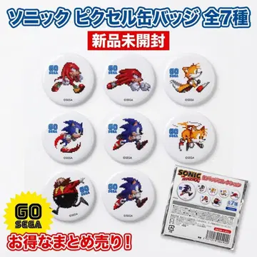 소닉 더 헤지혹 캔뱃지 컬렉션 SEGA 세가