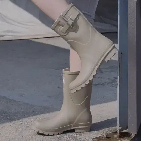 락피쉬웨더웨어/레인부츠/ORIGINAL RAIN BOOTS SHORT/베이지