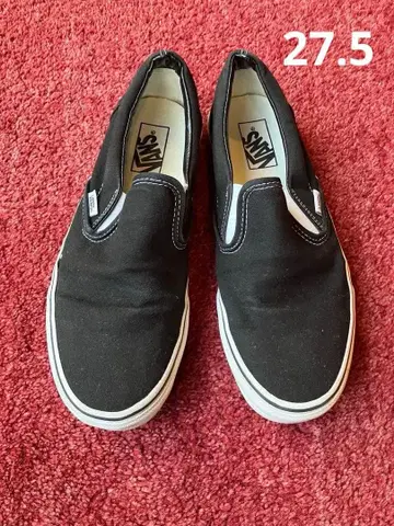 VANS 슬립온 블랙 27.5cm