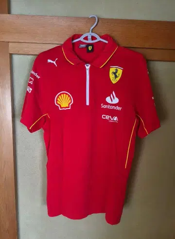 페라리 F1 피케 셔츠 2024 모델