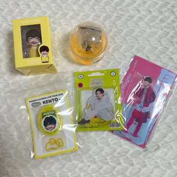 나니와단시 나가오 켄토 보이스 키링 등 개인 세트