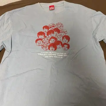 SHISHAMO 동소회 T셔츠 XL 사이즈