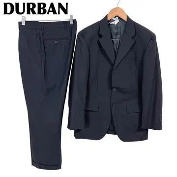 [ 새상품급 ] DURBAN 이세탄 남성용 수트 셋업 ISETAN 블랙