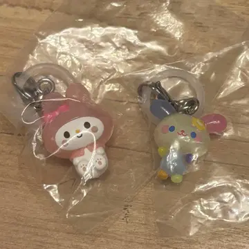 산리오 캐릭터즈 윳토 메지루시 액세서리 마이멜로디 우사하나