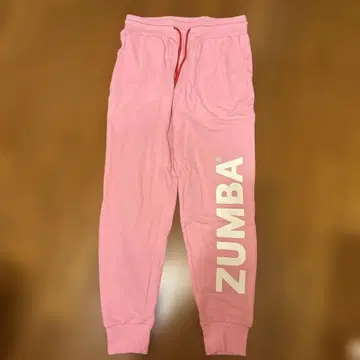 ZUMBA 스웨트 팬츠 핑크 정품