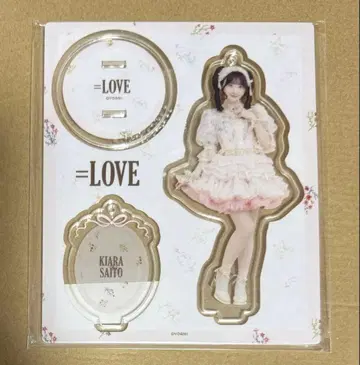 새상품! 당일 발송!=LOVE 사이토 쥬아라 발레코어 아크릴 스탠드 8주년