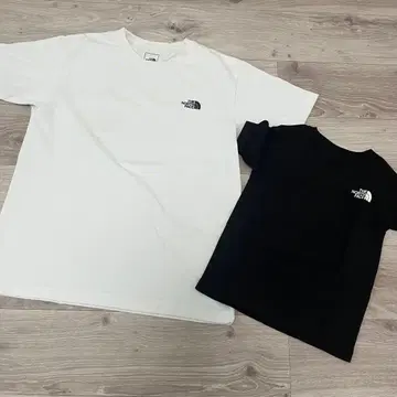 THE NORTH FACE 티셔츠 2장 세트 패밀리 코디