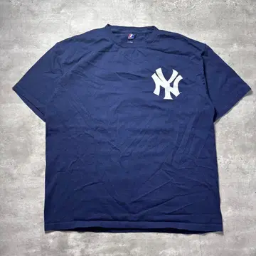 미국 빈티지 의류 T셔츠 양키스 카노 MLB 로고 XL 5322