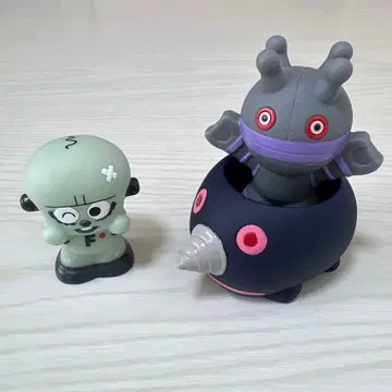 모여라 호빵맨 손가락 인형 다다단 프랭켄로보군 모그린